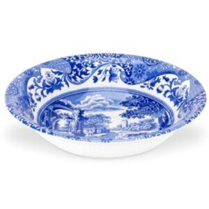Spode Blue Italian Ascot Coupe Cereal Bowl